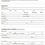 Best Home Rental Application Form Template Pdf Sample In 2021 Rental