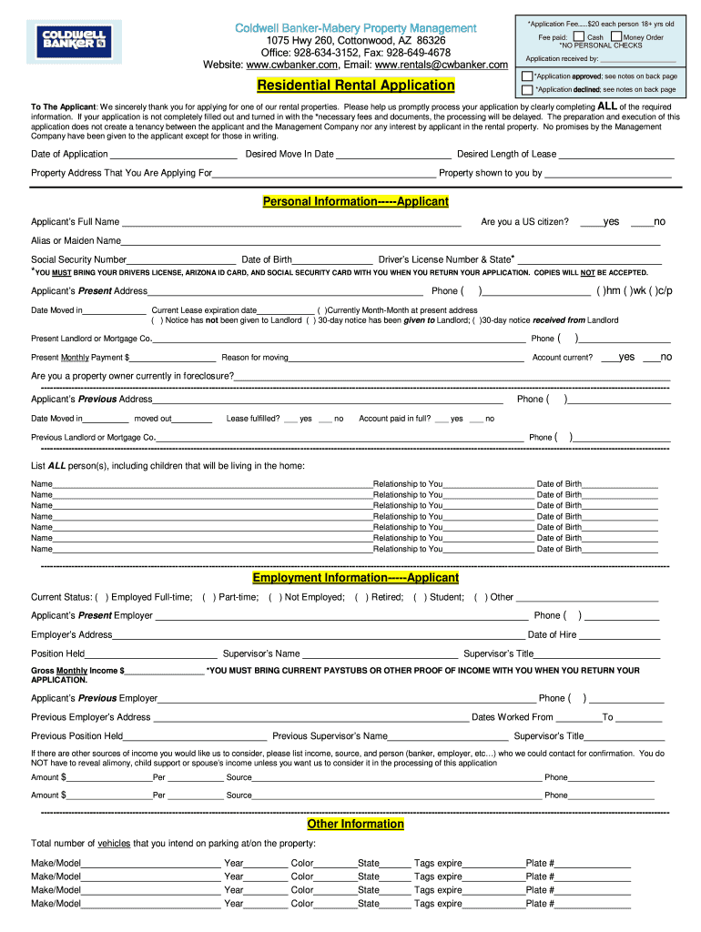 Coldwell Banker Mabery Property Management Residential Rental 