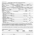 Download Free Texas Rental Lease Application Form Printable Lease