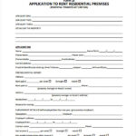 FREE 26 Rental Application Forms In PDF Excel MS Word