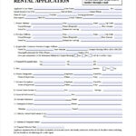 FREE 8 Rental Application Form Samples In PDF MS Word