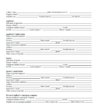 Free Ohio Rental Application PDF WORD