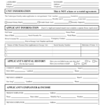 Free Wisconsin Association Of Realtors Rental Application Form PDF