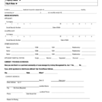 House Rental Application Form Printable Pdf Download