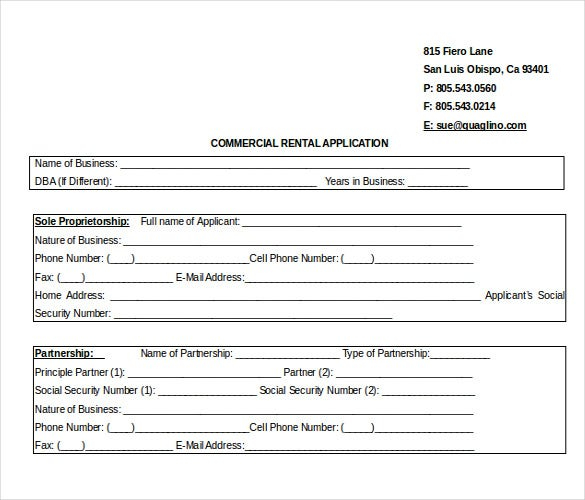 10 Word Rental Application Templates Free Download Free Premium 