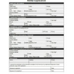 23 Free Rental Application Forms Templates Printable Samples