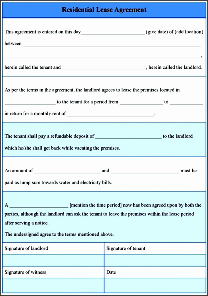 8 House Rental Agreement Template SampleTemplatess SampleTemplatess