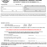 County Of Charleston South Carolina Rental Residential Property Return