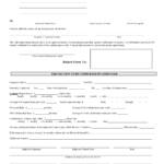 Employment Verification Form For Apartment Rental Templates At