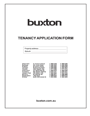 Fillable Online Buxton Rental Rewards Buxton Rental Rewards Fax Email