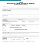 FREE 7 Apartment Rental Application Forms In PDF MS Word
