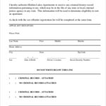 FREE 8 Sample Rental Background Check Templates In PDF