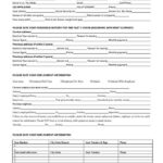 Free Blank Rental Application Forms by State Word PDF