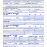 Free Oregon Rental Application Form PDF
