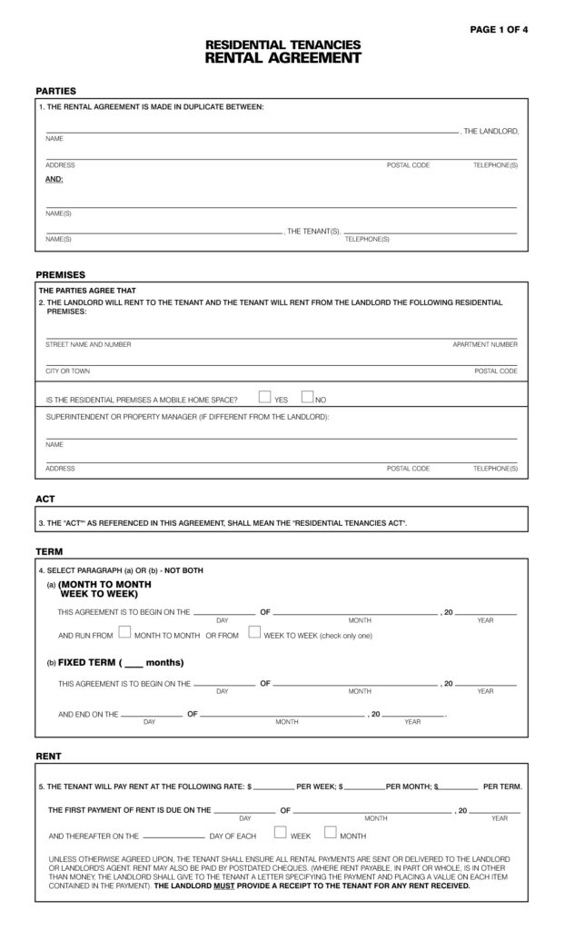 Free Printable Rental Agreement California Shop Fresh
