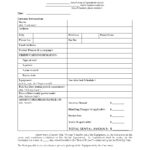 Free Rental Application Form Saskatchewan