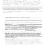 Free Washington Rent to Own Lease Agreement PDF EForms
