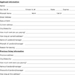 Kentucky Rental Application Form Download Free Printable Legal Rent And