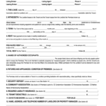 MD AACAR R 1071R Residential Lease Agreement For Anne Arundel County