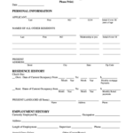 Nolo Rental Application Pdf Fill Online Printable Fillable Blank