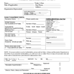 Plr 12 9 15 Facility Use Permit Form Printable Pdf Download