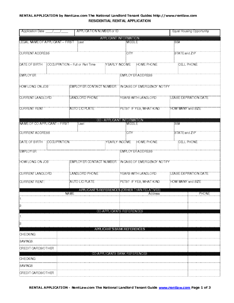 Property Blank Lease Agreement Form Free Property Rentals Direct 