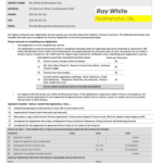 Ray White Application Form Download