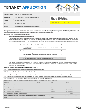 Ray White Application Form Download