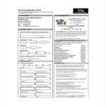 Rental Application Form 6 Free Word PDF Documents Download Free