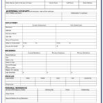 Rental Application Form California Pdf