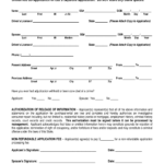 Rental Background Check Authorization Form
