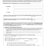 Residential Tenancy Agreement Sample British Columbia Free Download